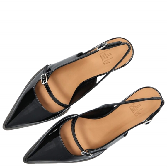 Billi Bi A7465 Stilletter, Black Patent